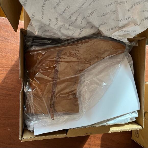 Comfortview Noel Booties Cognac 8M - Picture 10 of 13